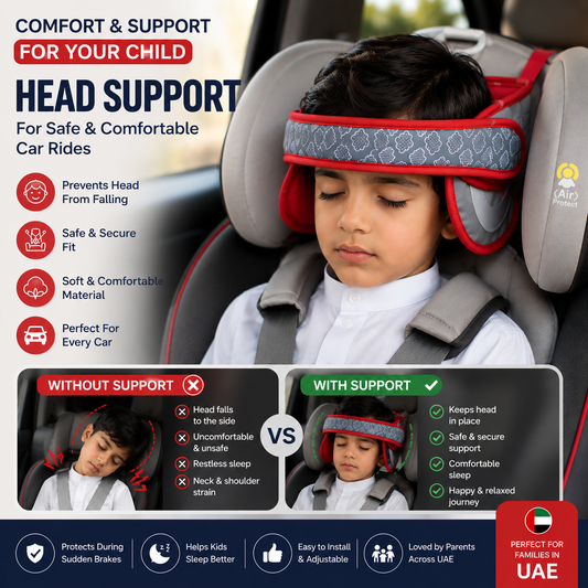 Kids Travel Sleeping Pillow for Car Comfort