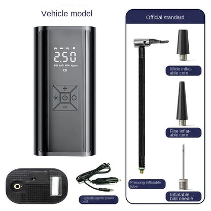 Smart Portable Digital Air Compressor – Wireless Tire Inflator with LED Display