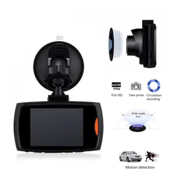 HD 1080P Car Dash Camera DVR – Night Vision Dashboard Recorder with LCD Display