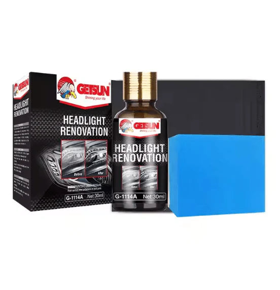 Headlight Restoration Kit – Car Headlight Renovation & Lens Cleaner