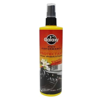 Galaxy Protectant Spray – Vanilla Fragrance Car Interior Shine & UV Protection (315ml)