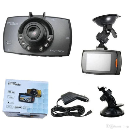 HD 1080P Car Dash Camera DVR – Night Vision Dashboard Recorder with LCD Display