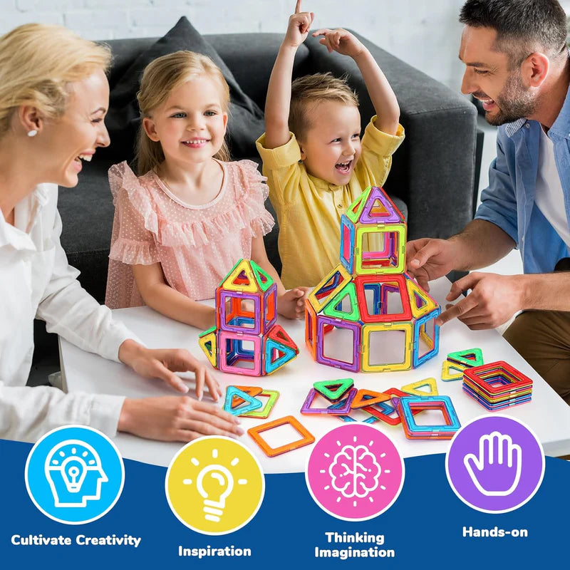 STEM Magnetic Building Blocks Set (42 Pieces)