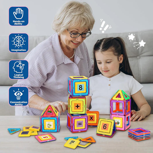 STEM Magnetic Building Blocks Set (42 Pieces)