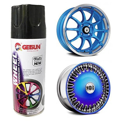 Wheel Recolor Spray For Car – Alloy Rim Paint & Protection Spray (450ml)